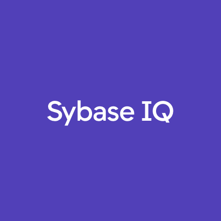 Sybase IQ Monitoring